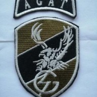 Naszywka wojskowa nowa