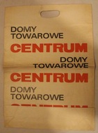 DOMY TOWAROWE CENTRUM - DUŻA STARA TORBA PAPIEROWA, 37 x 53 cm