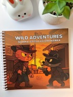Wild Adventures Słodka i Epicka Kolorowanka dla dzieci i dorosłych