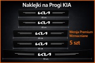 5 szt KIA Naklejki ochronne na progi oraz Bagarznik Folia Premium Sportage