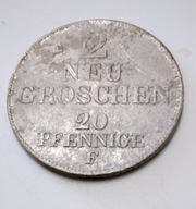 2 GROSZE 1849 F NIEMCY / PRUSY