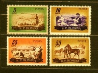 RUMUNIA ** Konie, krowy, owce Mi 1551-54