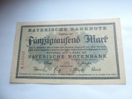 NIEMCY 50 000 MARK 1923