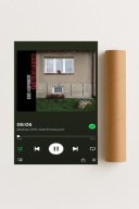 Plakat bez ramy 30x40cm 05:05 Bedoes rap muzyka | Pomysł na Prezent