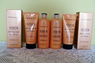 2 zestawy Keratin Therapy szampon + odżywka Farmasi