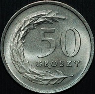 50 groszy 1991 - menniczy egzemplarz