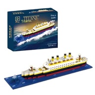 TITANIC KLOCKI DLA DZIECI 607 ELEMENTÓW | MODEL STATKU DIKOM CE PREZENT