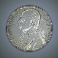 WATYKAN, PIUS XI, 10 LIRÓW 1931r. Ag 9