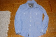 TAKKO FASHION NIEBIESKA KOSZULA TALIOWANA-134/140