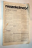 NIEZALEŻNOŚĆ nr 9 1980r. - biuletyn .