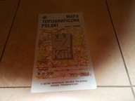 Poprad Wojskowa mapa topograficzna Levoca Stara Lubovna Spisska Nova Ves