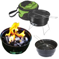 MINI GRILL WĘGLOWY OGRODOWY TURYSTYCZNY POKROWIEC TORBA TERMICZNA PRZENOŚNY