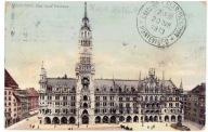 Niemcy - Monachium - Ratusz - 1910 r