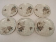 ART DECO PORCELANOWE TALERZYKI J & G Meakin