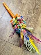 Palma Wielkanocna Ręcznie Robiona PREMIUM Kolorowa Tradycyjna 50 cm