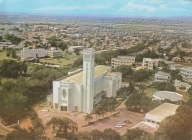 GHANA - AKRA - KATEDRA - Z LOTU PTAKA