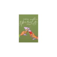 Plakat „Making Spirits Bright” – Stylowy Plakat Dekoracyjny