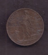 Włochy - 5 Centesimi 1918 rok