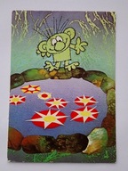 Bajka czeska WODNIK SZUWAREK - pocztówka - stare wydanie