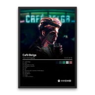 Plakat Taco Hemingway „Café Belga” A3