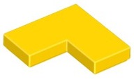 LEGO Tile 2 x 2 narożna - 14719 - Yellow
