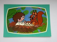 Bajka animacja czeska RUMCAJS - CYPISEK - pocztówka - stare wydanie