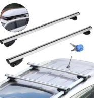 Bagażnik Dachowy Baza Aluminiowy Poprzeczki 118cm 90kg Klucz