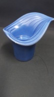 Ceramiczny świecznik Liść vintage design