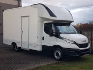IVECO DAILY KONTENER NISKOPODŁOGOWY 4,43x2,23x2,42 SKLEP KAMPER BAR AC