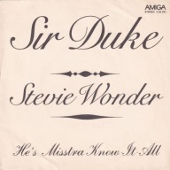Stevie Wonder – Sir Duke / He's Misstra Know-It-All - 7" - EX