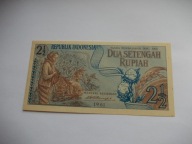 INDONEZJA 2 1/2 RUPIAH 1961