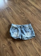 Krótkie jeansowe spodenki bsk 34
