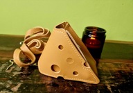 UROCZA TOREBKA I KOLCZYKI - ŻÓŁTY SER