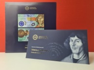 BANKNOT 20 ZŁ Mikołaj Kopernik 2023 + Folder emisyjny
