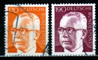 Niemcy ( NRF) - znaczki kasowane z 1972 roku. X 1561