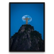 Plakat z ramą 30x40cm Cud na Wzgórzu religijny | Pomysł na Prezent