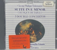 Telemann Suite In E Minor (Musique De Table) 3 Double Concertos CD