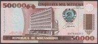 Mozambik 50000 meticais 1993 - stan bankowy UNC