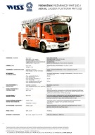 PROSPEKT WISS. PODNOŚNIK POŻARNICZY PMT-25D MAN TGM 15.290 BB