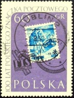 Polska > Datownik "Lublin" z dnia 01.08.1960 r. - na znaczku Fi 1008