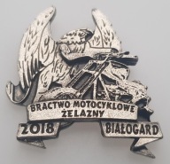 Znaczek, odznaka, blacha zlotowa, motocyklowa No.2509