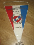 GTS WISŁA KRAKÓW proporczyk 28.5 cm x 43.5 cm