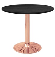 Stół okrągły Lugano 70 x 70 x 74cm czarny