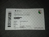 Używany bilet Legia Warszawa - FC Drita Gnjilane 22.08.2024