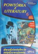 Powtórka z literatury 6 Dwudziestolecie międzywojenne Aldona Szóstak