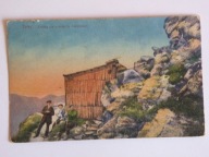 Tatry Zakopane koliba szałas na Przełęczy Świnickiej 1916 rok