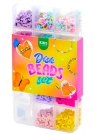 KORALIKI Clay Beads Zestaw Koralików do Robienia Biżuterii Bransoletek