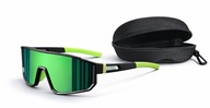 Okulary Rowerowe Sportowe UV400 + Etui | Polaryzacyjne | MTB Szosa Biegowe