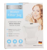 Dzbanek filtrujący Premium Water 2,3 l biały