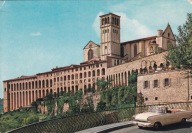 WŁOCHY - ASSISI - ASYŻ - BAZYLIKA ŚW. FRANCISZKA - KABRIOLET - UNESCO